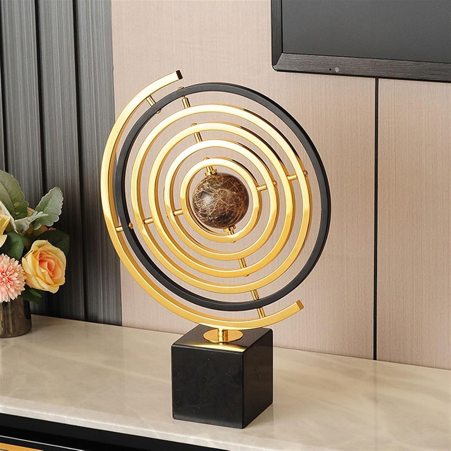 Para Heykeli Feng Shui Modern