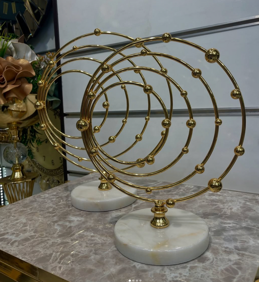 Çelik Metal Dekoratif Obje