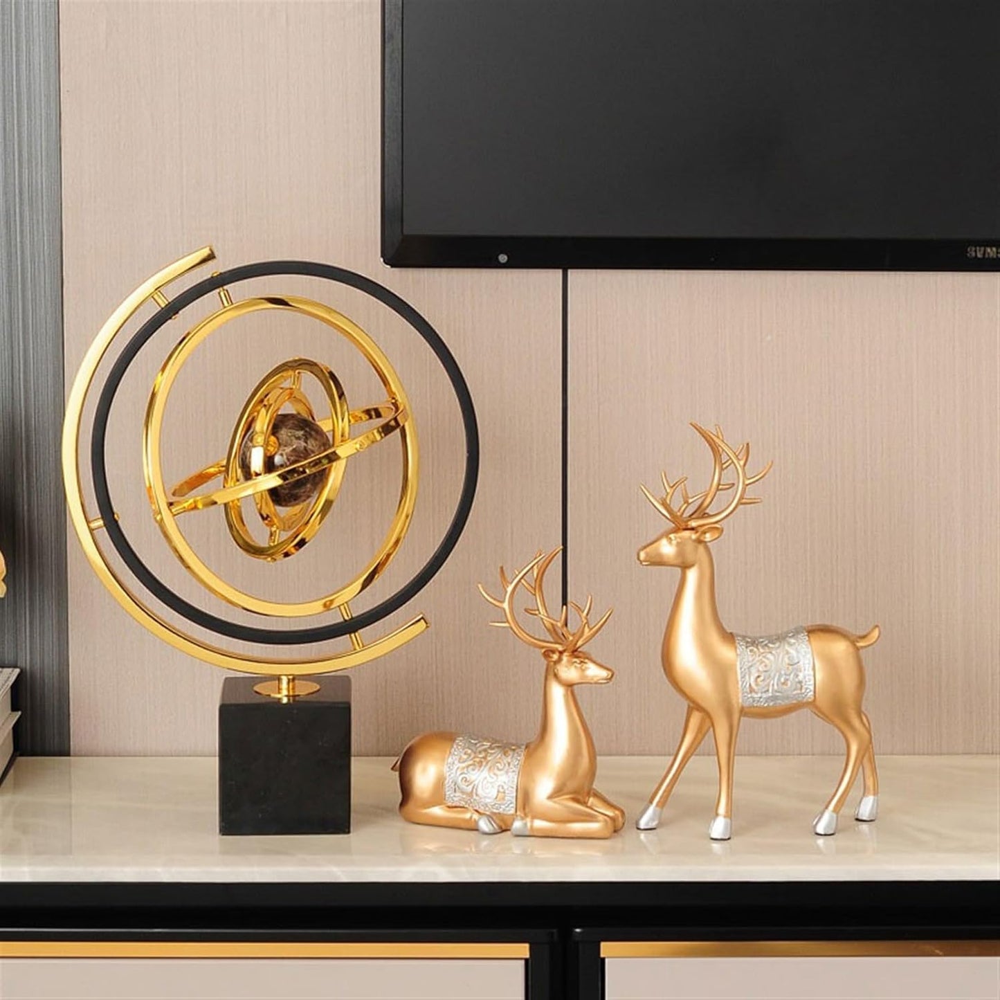 Para Heykeli Feng Shui Modern