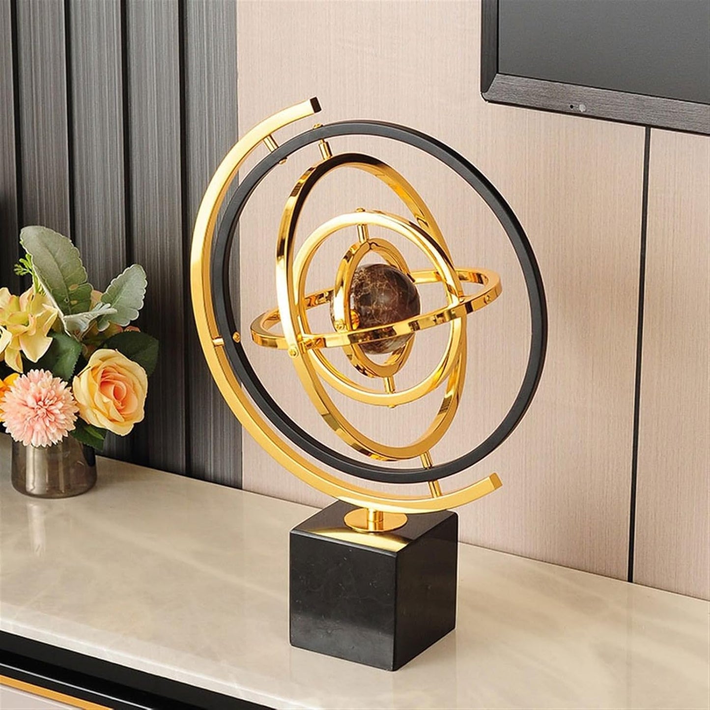 Para Heykeli Feng Shui Modern